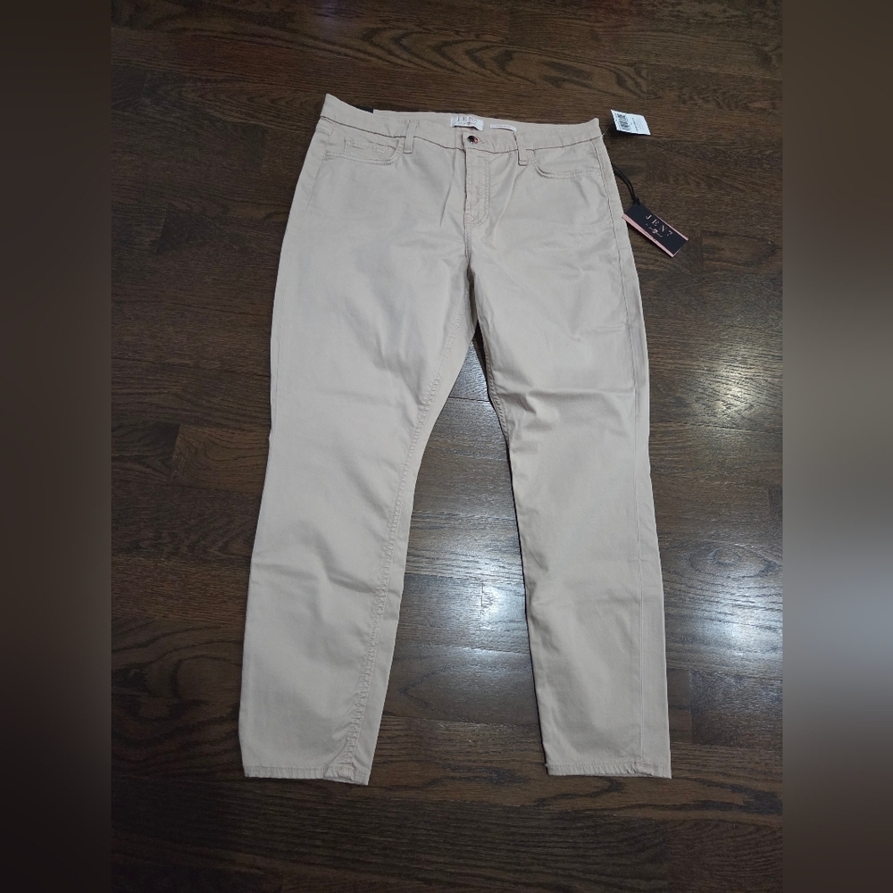 NWT Jen 7 By 7 For All Mankind Women's Tan Pants Sz.14 - Picture 1 of 9